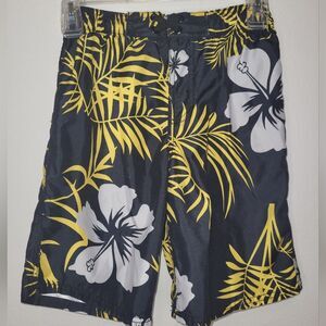 3 for $10! Sunshine Zone Haibiscus Flower Board Shorts